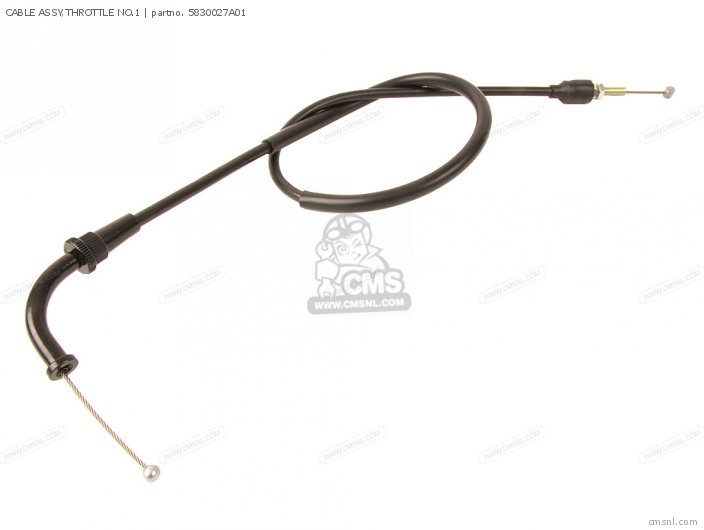 Suzuki CABLE ASSY,THROTTLE NO.1 5830027A01