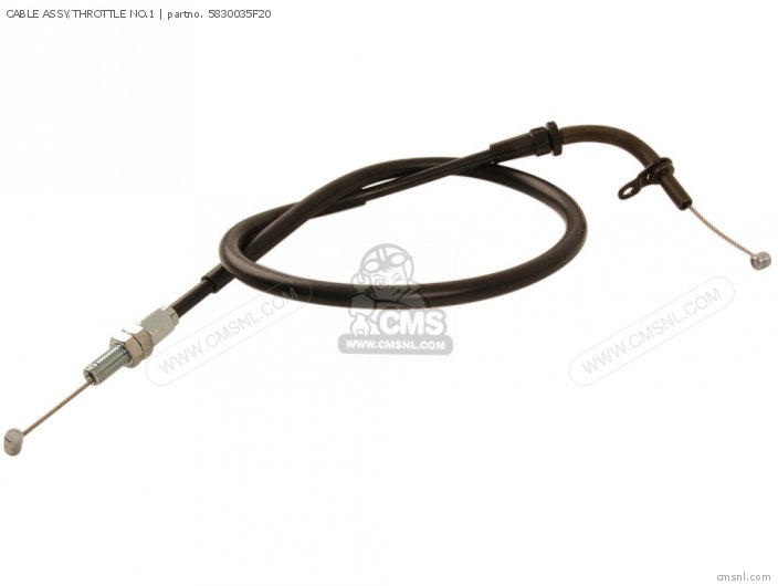 Suzuki CABLE ASSY,THROTTLE NO.1 5830035F20