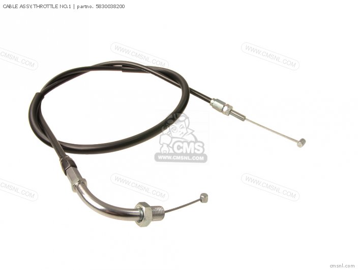 Suzuki CABLE ASSY,THROTTLE NO.1 5830038200