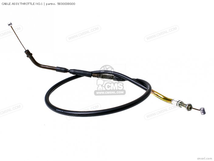 Suzuki CABLE ASSY,THROTTLE NO.1 5830038G00