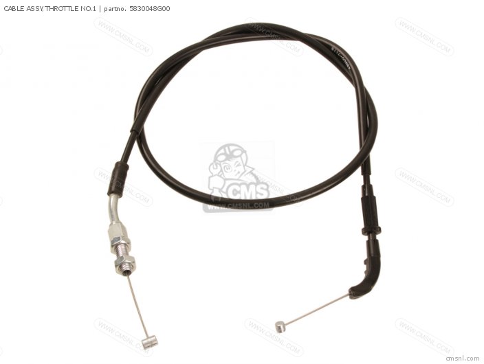 Suzuki CABLE ASSY,THROTTLE NO.1 5830048G00