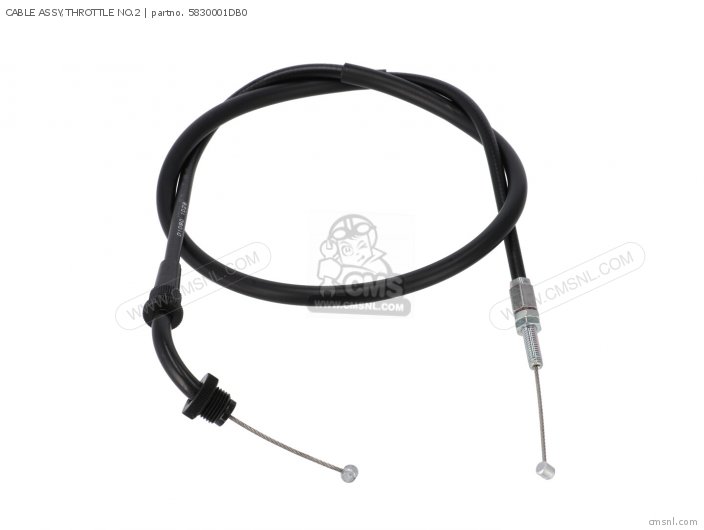 Suzuki CABLE ASSY,THROTTLE NO.2 5830001DB0