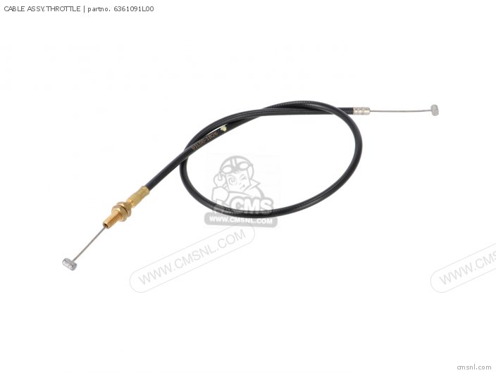 Suzuki CABLE ASSY,THROTTLE 6361091L00