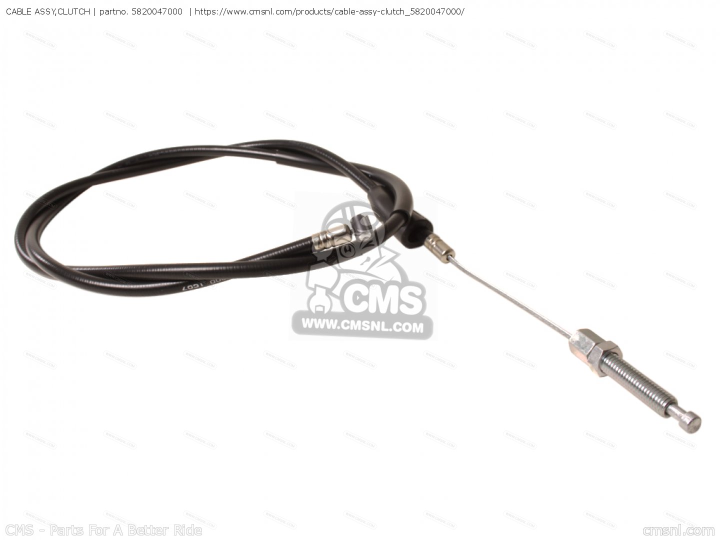 5820047000 Cable Assy,clutch Suzuki buy the 5820047000 at CMSNL