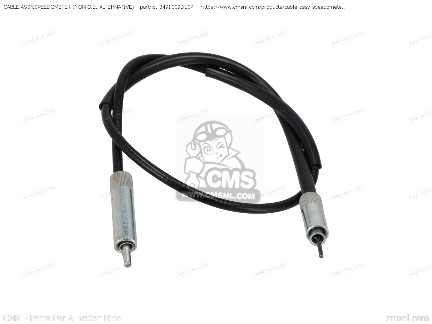 3491009D10P Cable Assy,speedometer (non O.e. Alternative) Suzuki buy