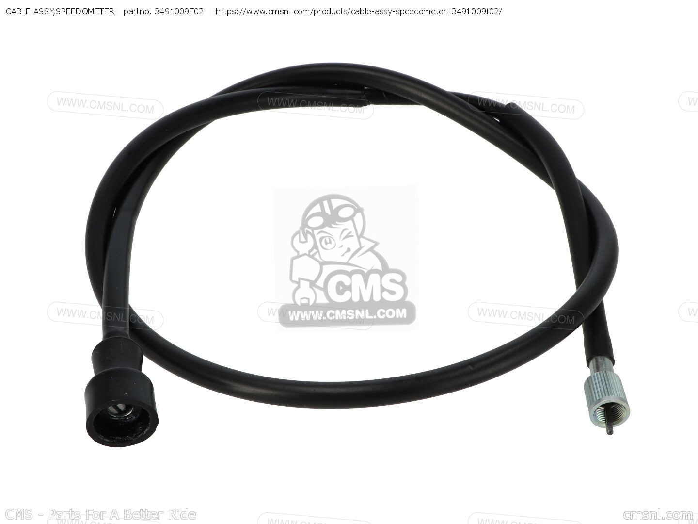 3491009F02 Cable Assy,speedometer Suzuki buy the 3491009F02 at CMSNL