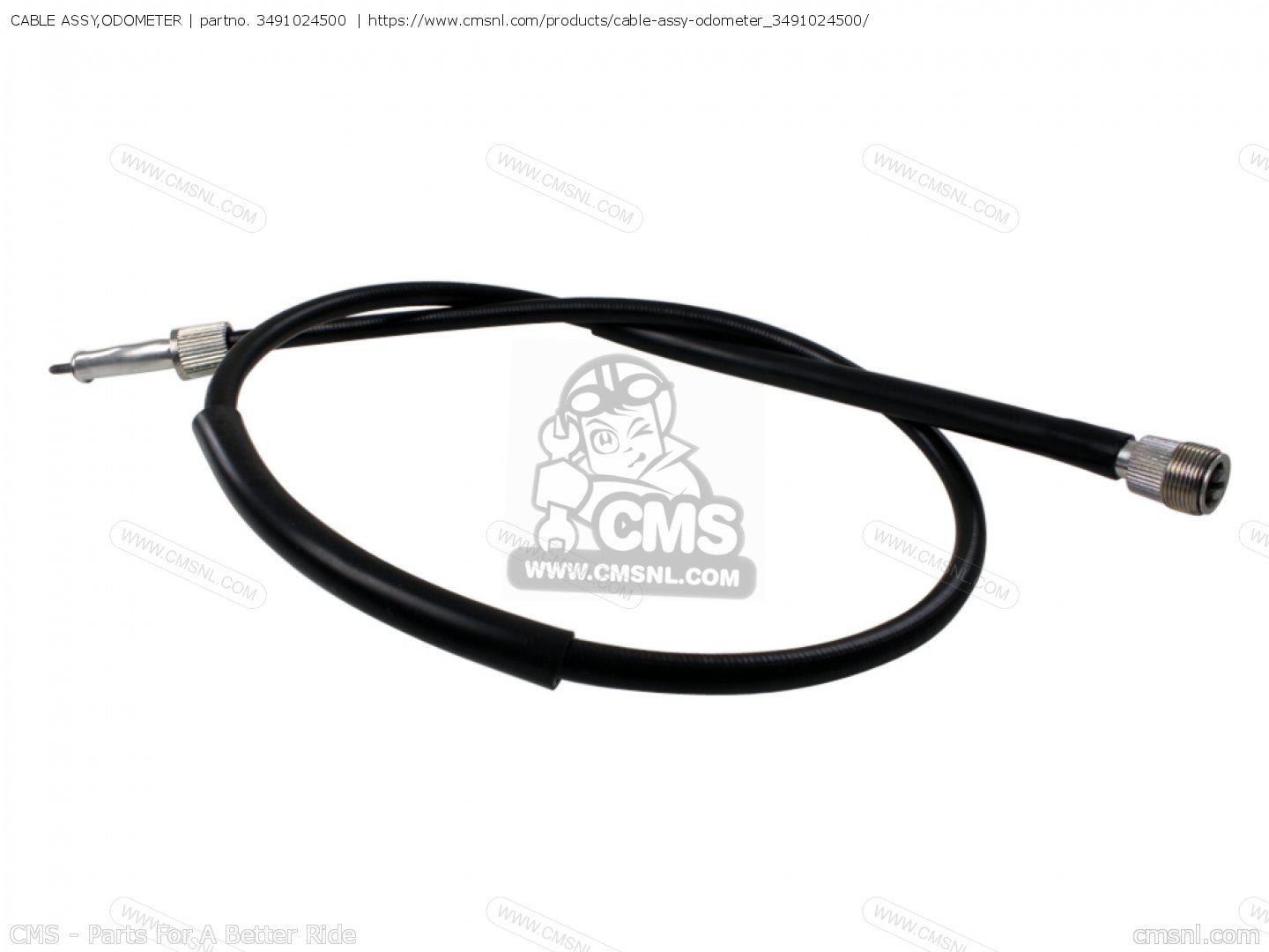 3491024500 Cable Assy,speedometer Suzuki buy the 3491024500 at CMSNL