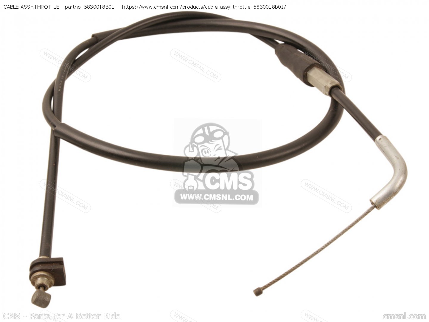 5830018B01 Cable Assy,throttle Suzuki buy the 5830018B01 at CMSNL