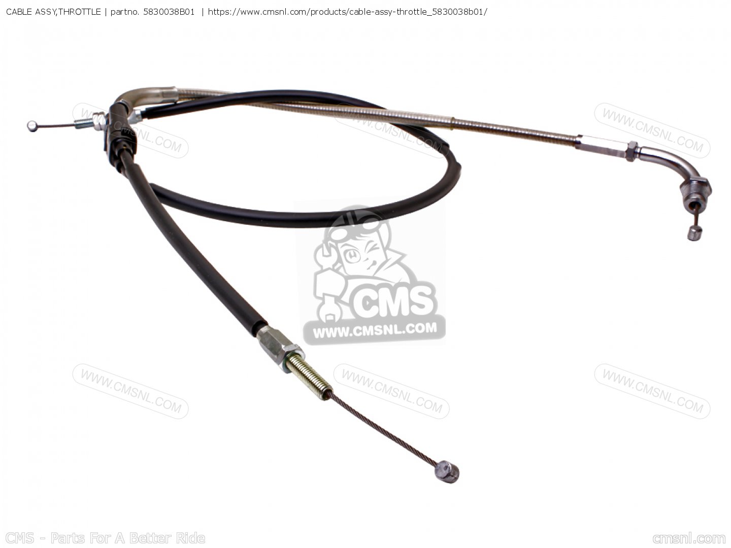 5830038B01 Cable Assy,throttle Suzuki buy the 5830038B01 at CMSNL