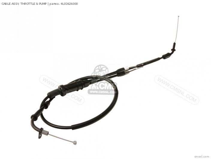 Yamaha CABLE ASSY, THROTTLE & PUMP 4L02626000