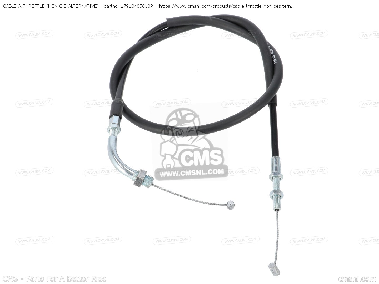 17910405610P: Cable A,throttle (non O.e.alternative) Honda - Buy The ...