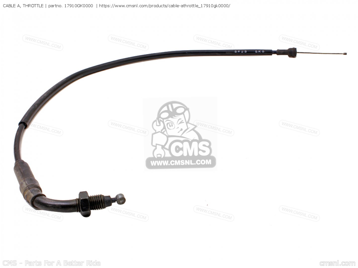 Cable Para Cb175 Cb200 Cb200t Cb160 Cl175 17910-236-000 | Meses Sin Interés - Foto 4