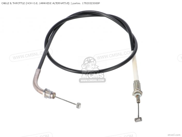 Honda CABLE B,THROTTLE (NON O.E. ALTERNATIVE) 17920323000P