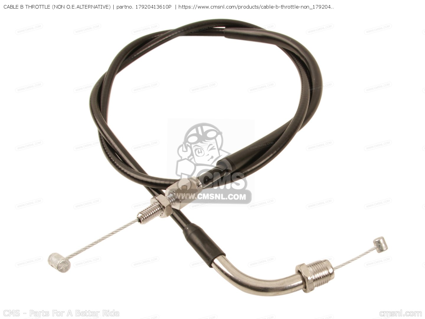 17920413610P: Cable B Throttle (non O.e.alternative) Honda - Buy The ...