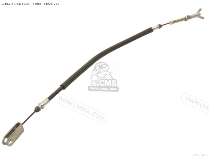 Kawasaki CABLE-BRAKE,FOOT 540051169