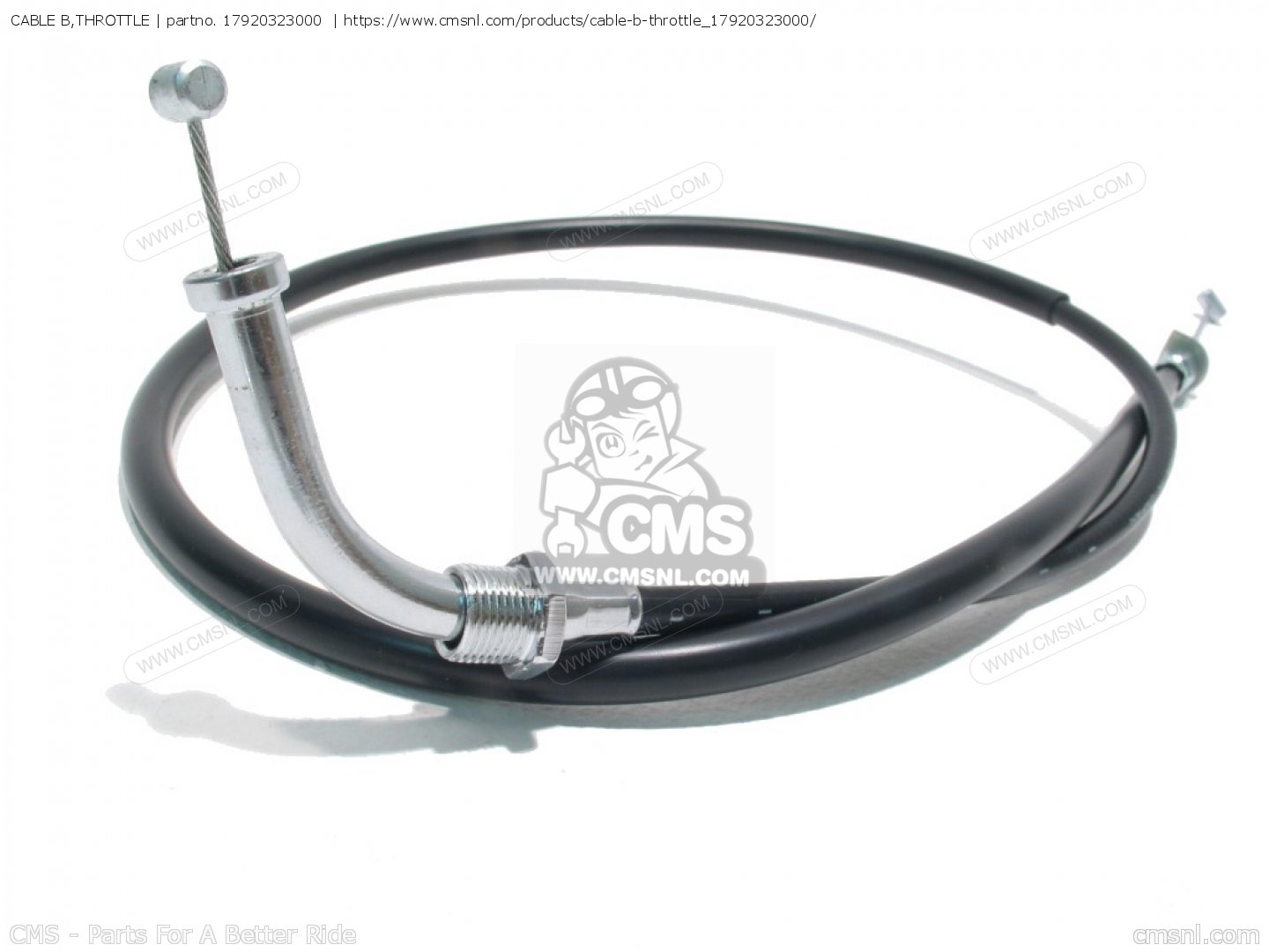 17920323000 Cable B,throttle Honda buy the 17920323000 at CMSNL