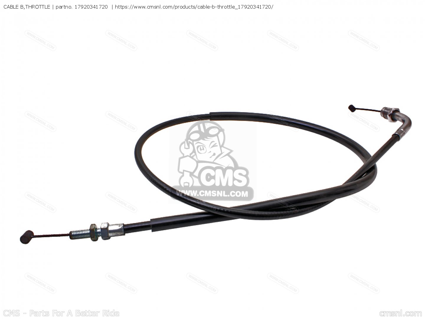 17920341720 Cable B,throttle Honda buy the 17920341720 at CMSNL