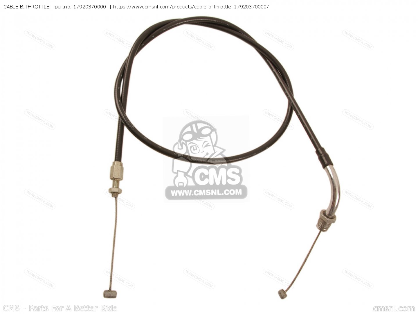 17920370000: Cable B,throttle Honda - Buy The 17920-370-000 At CMSNL