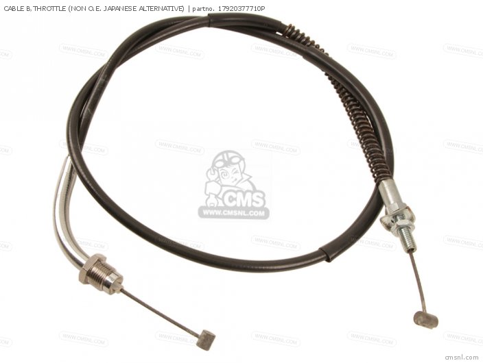 17920377710P Cable B,throttle Honda buy the 17920377710P at CMSNL