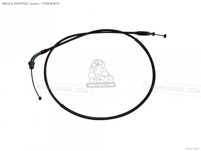 17920463670 Cable B,throttle Honda buy the 17920463670 at CMSNL