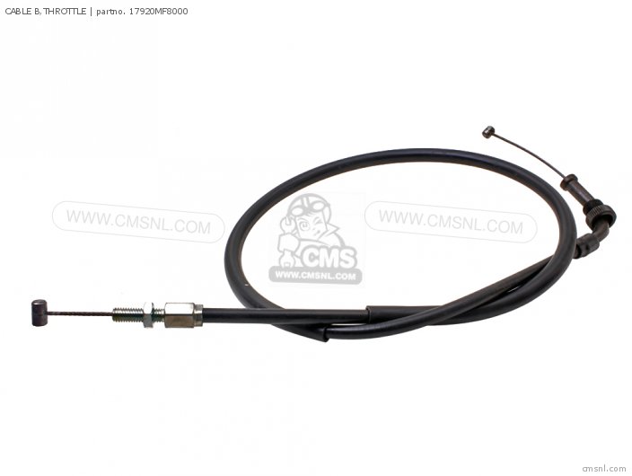 17920MF8000: Cable B,throttle Honda - Buy The 17920-MF8-000 At CMSNL