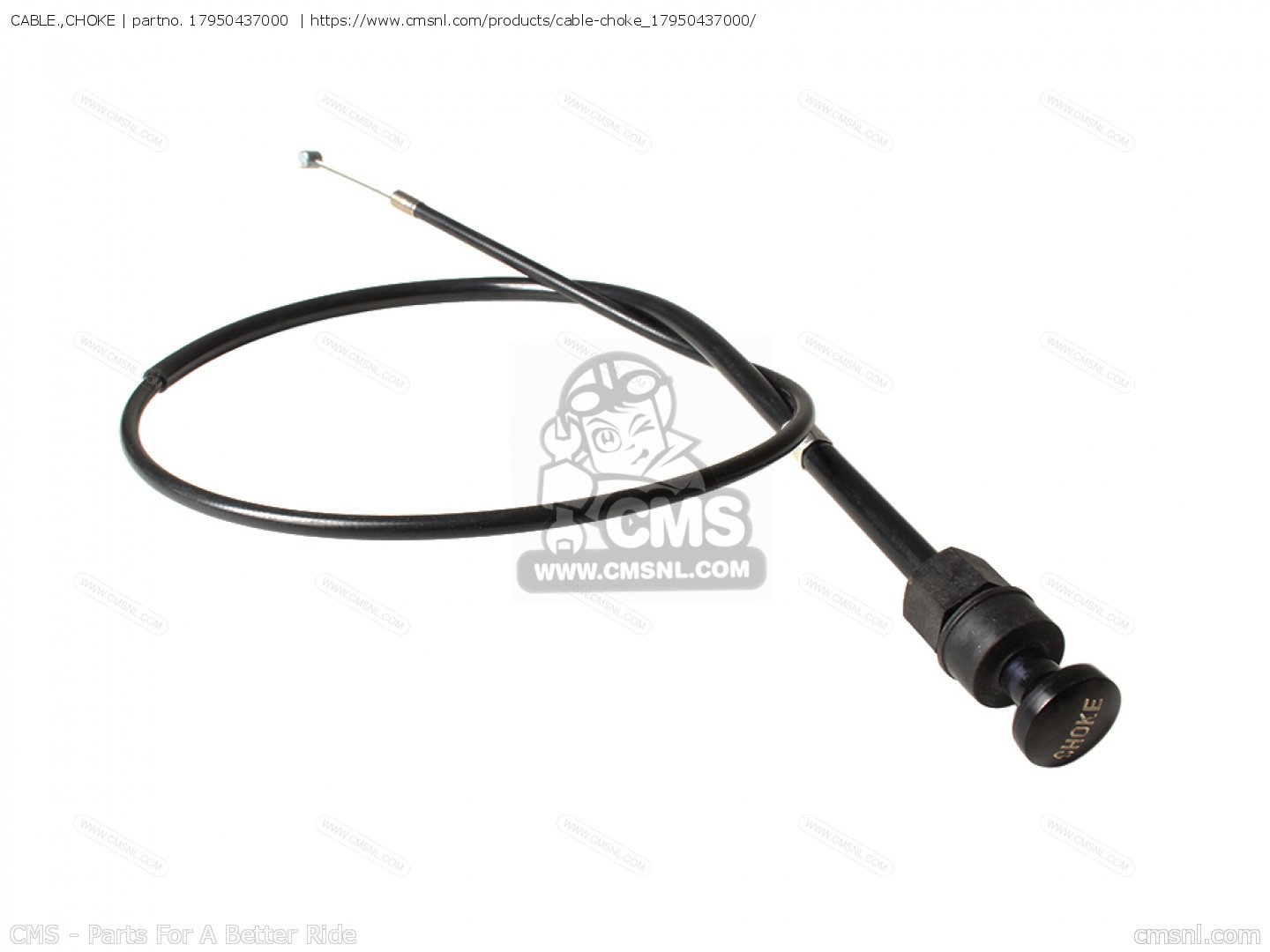 17950437000 Cable.,choke Honda buy the 17950437000 at CMSNL