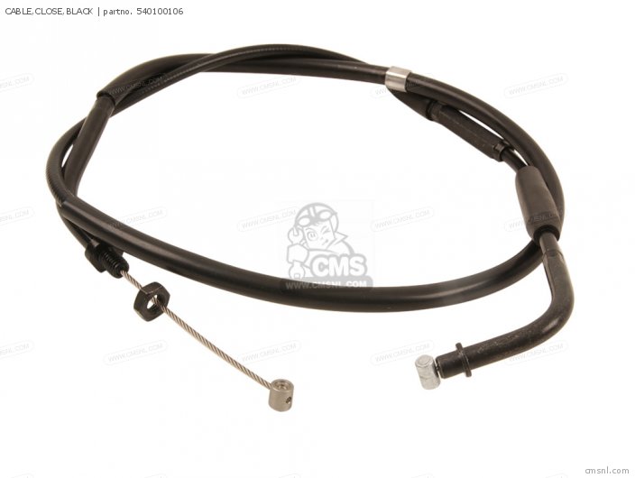 Kawasaki CABLE,CLOSE,BLACK 540100106