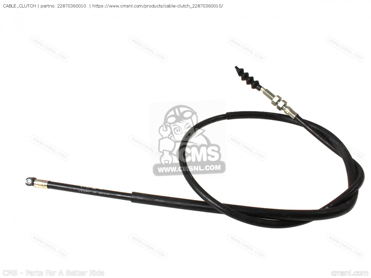 22870360010 Cable.,clutch Honda buy the 22870360010 at CMSNL