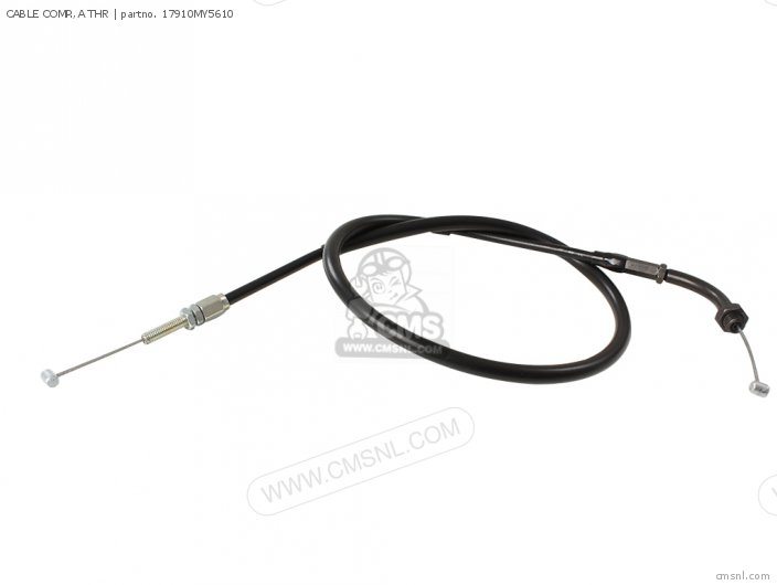 Honda CABLE COMP.,A THR 17910MY5610