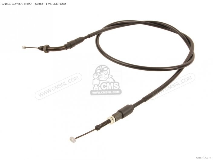 Honda CABLE COMP,A THRO 17910MEFD00