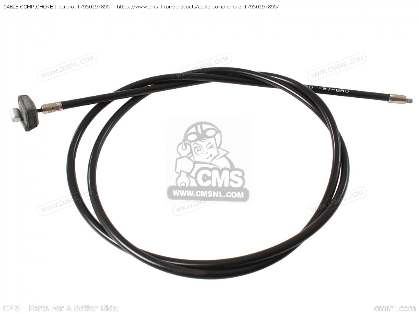 17950197890 Cable Comp.,choke Honda buy the 17950197890 at CMSNL