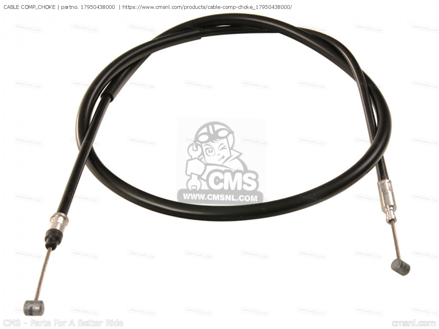 CABLE COMP.,CHOKE for CB900F 1982 (C) order at CMSNL
