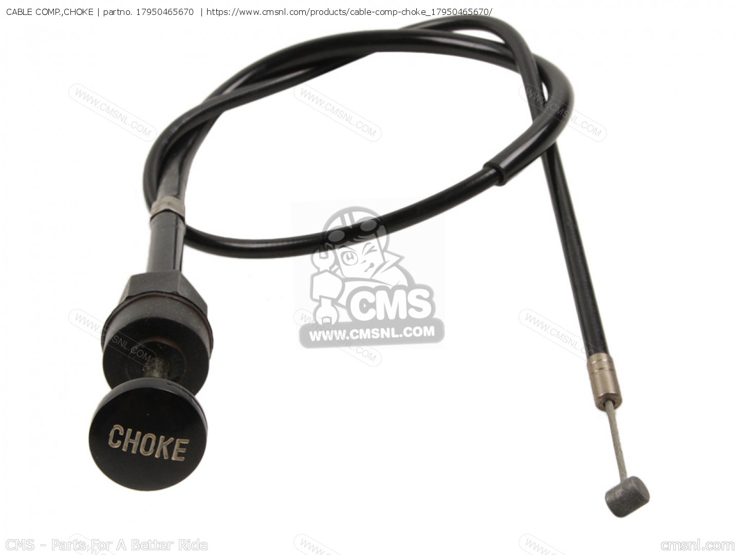 17950465670 Cable Comp.,choke Honda buy the 17950465670 at CMSNL