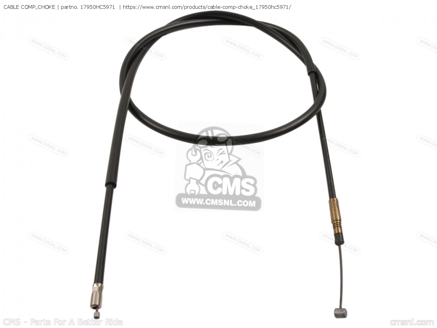 17950HC5971 Cable Comp.,choke Honda buy the 17950HC5971 at CMSNL
