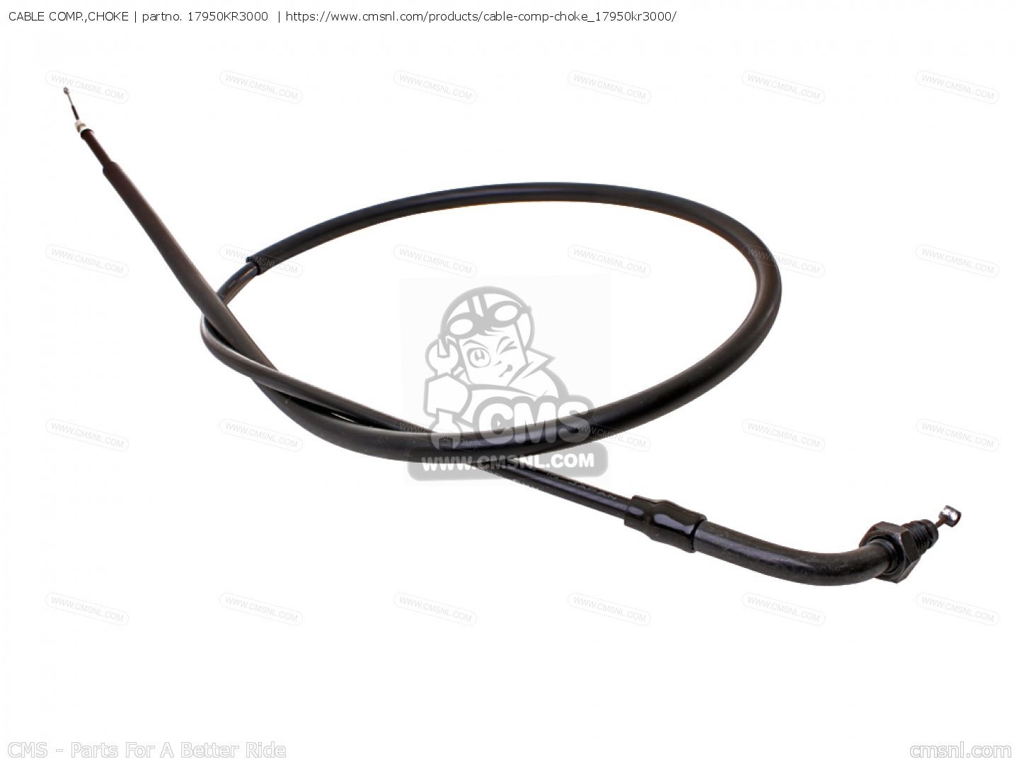 Cable Comp.,choke Cmx250c Rebel 1985 (f) Usa California 17950KR3000