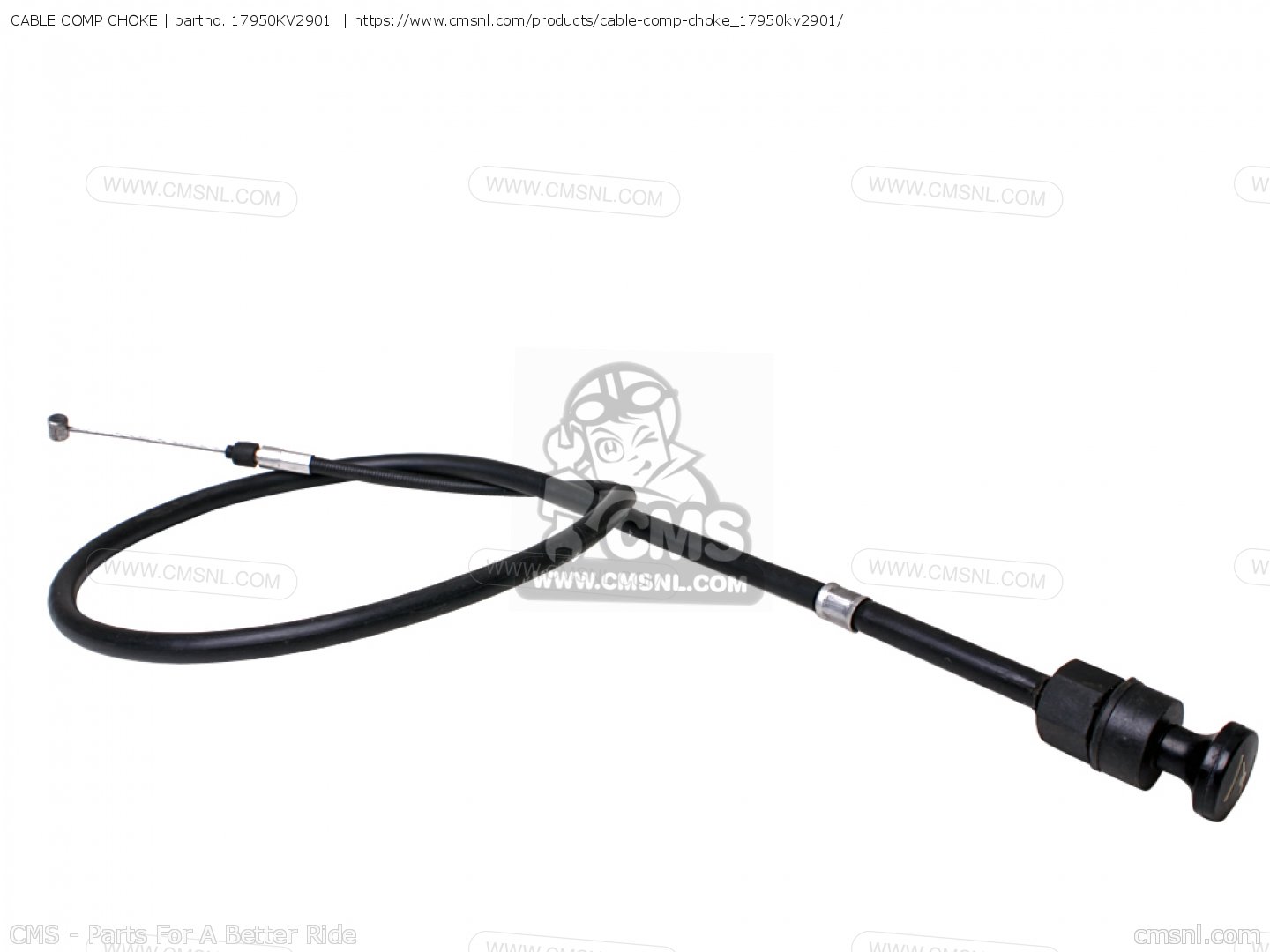 17950KV2901 Cable Comp Choke Honda buy the 17950KV2901 at CMSNL