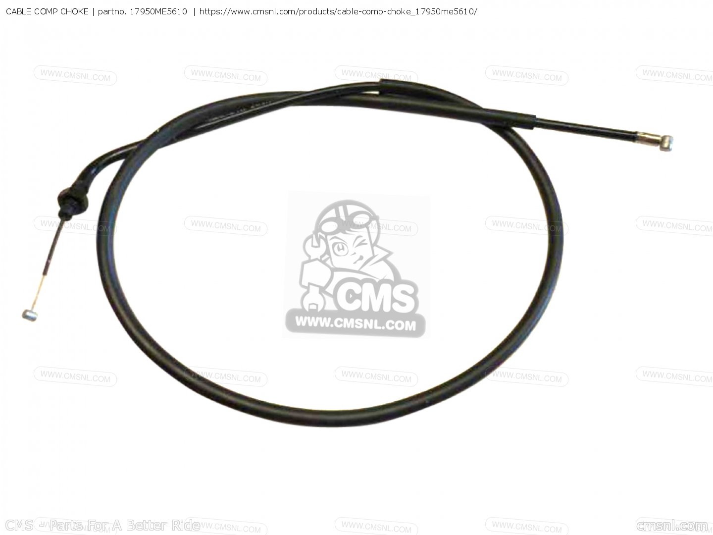17950ME5610 Cable Comp Choke Honda buy the 17950ME5610 at CMSNL