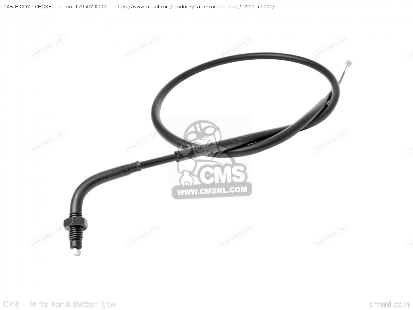 17950MJ0000 Cable Comp Choke Honda buy the 17950MJ0000 at CMSNL