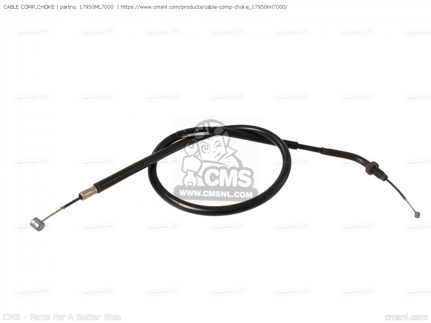 17950ML7000 Cable Comp.,choke Honda buy the 17950ML7000 at CMSNL