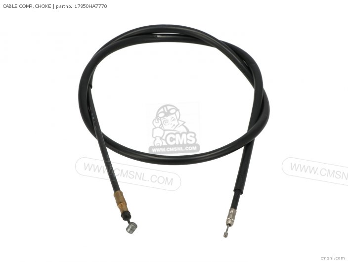CABLE COMP.,CHOKE for TRX350 FOURTRAX 4X4 1986 (G) USA order at CMSNL