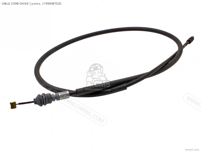 Honda CABLE COMP,CHOKE 17950MBTD20