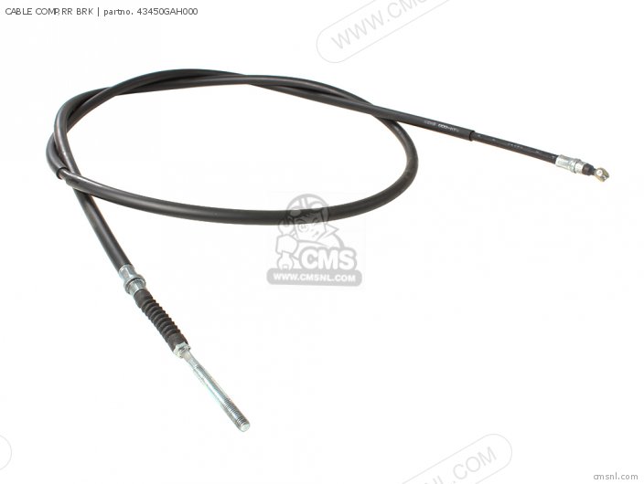 Honda CABLE COMP,RR BRK 43450GAH000 Honda CABLE COMP,RR BRK 43450GAH000