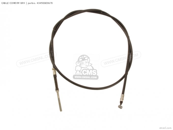Honda CABLE COMP,RR BRK 43450GE8670