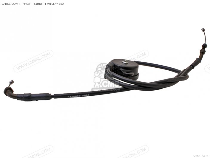 Honda CABLE COMP.,THROT 17910KY4880