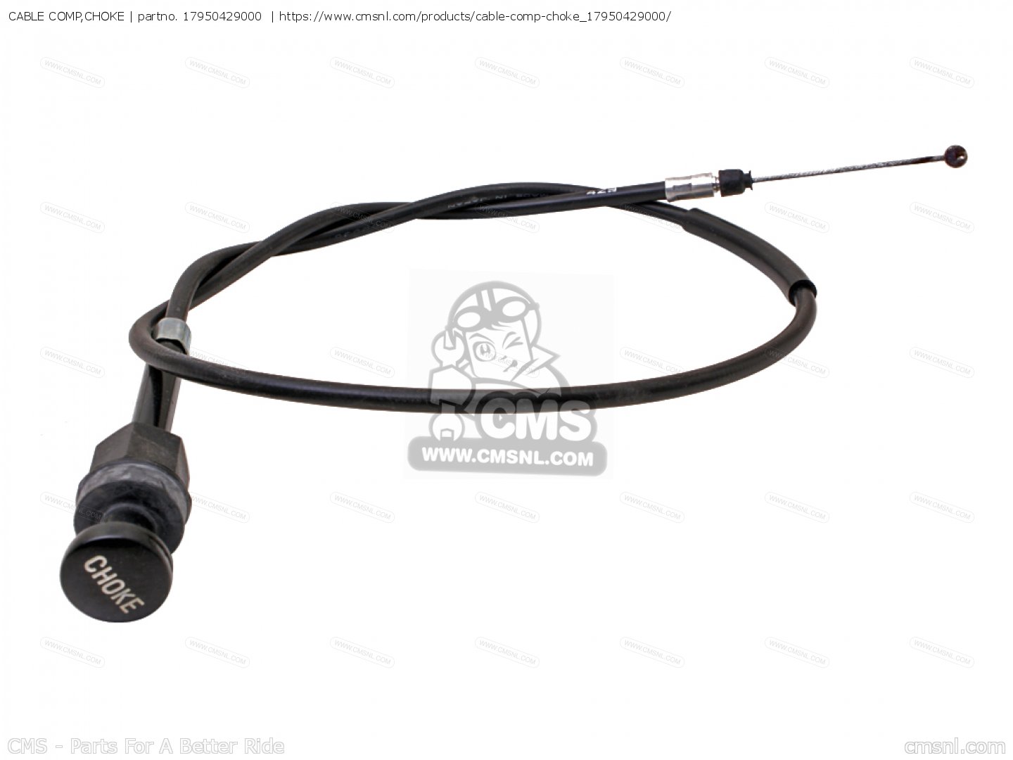 Choke Cable 17950-HA0-000 | Motorcycle Parts | Remar Cables