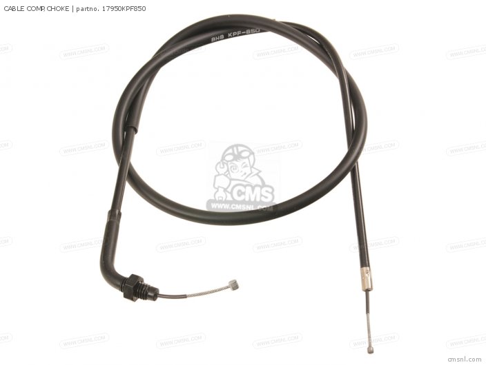 17950KPF850 Cable Comp,choke Honda buy the 17950KPF850 at CMSNL