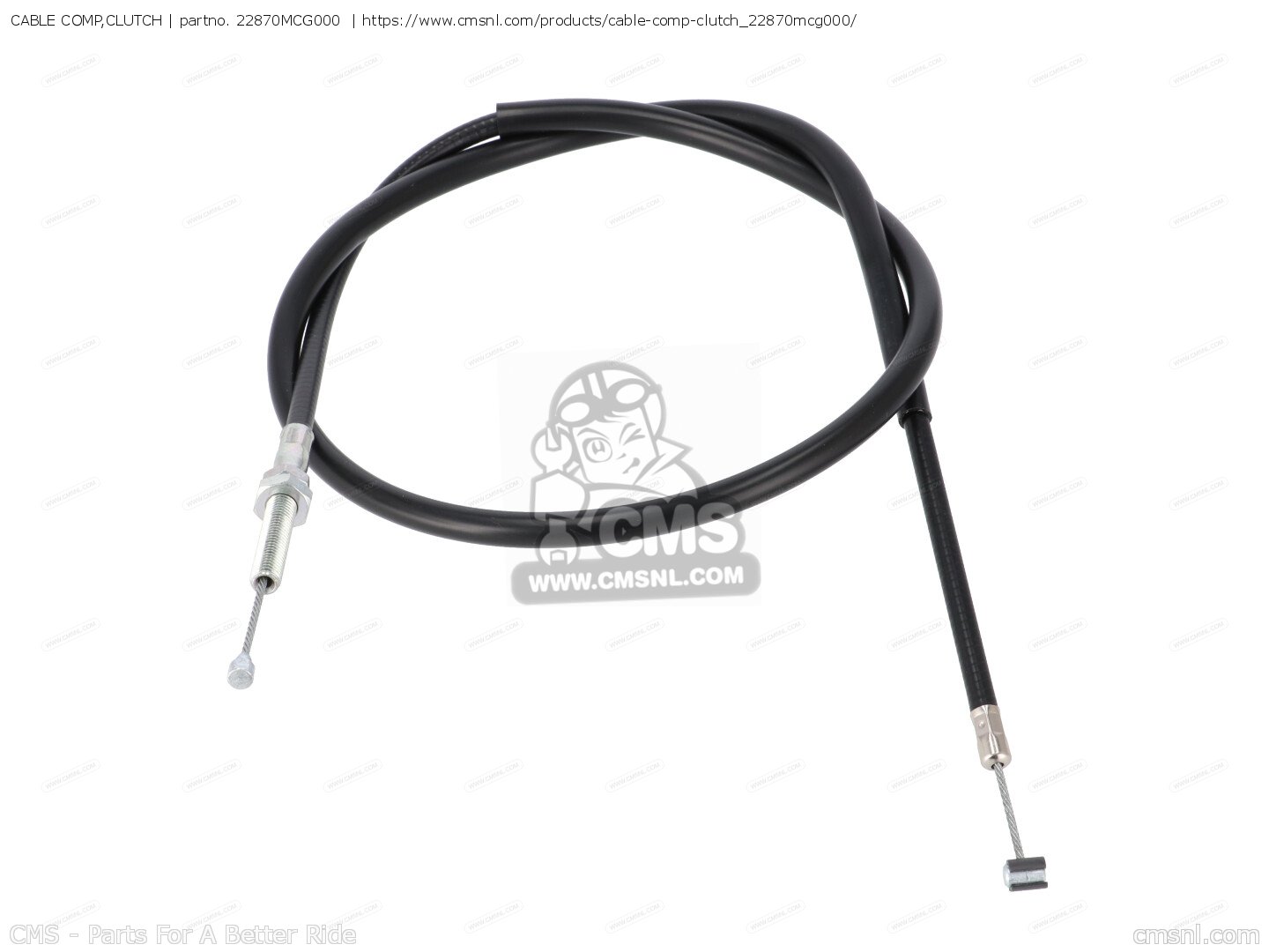 Genuine HONDA 22870-MCL-000 Clutch Cable Replacement Part