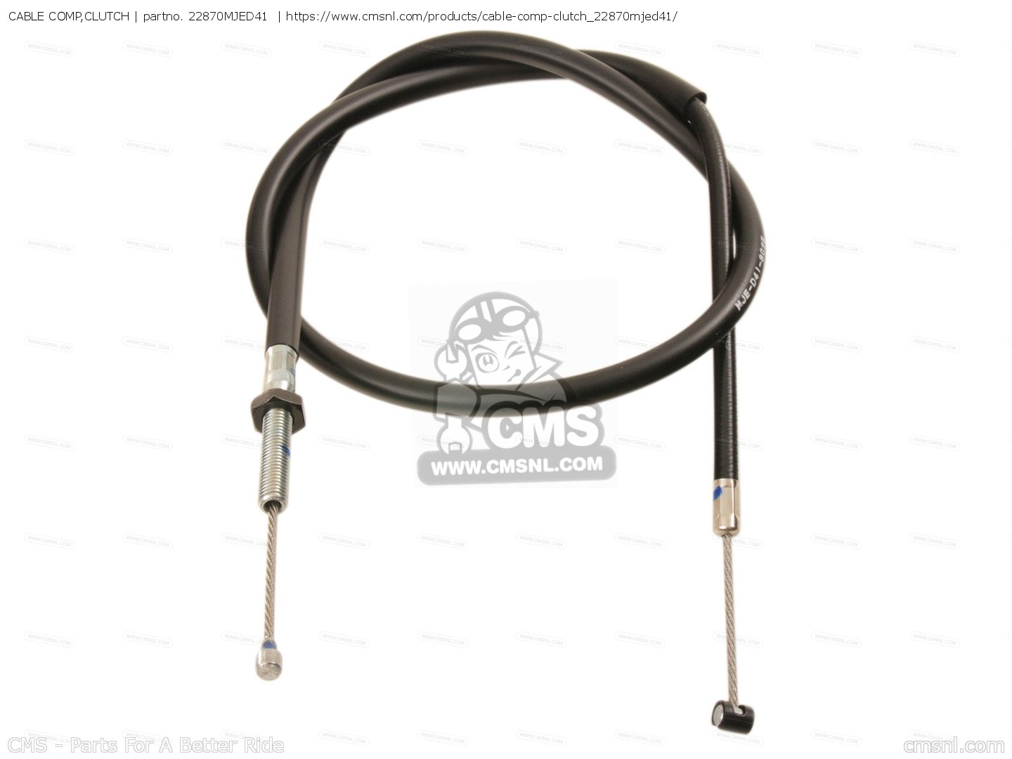 22870MJED41 Cable Comp,clutch Honda buy the 22870MJED41 at CMSNL