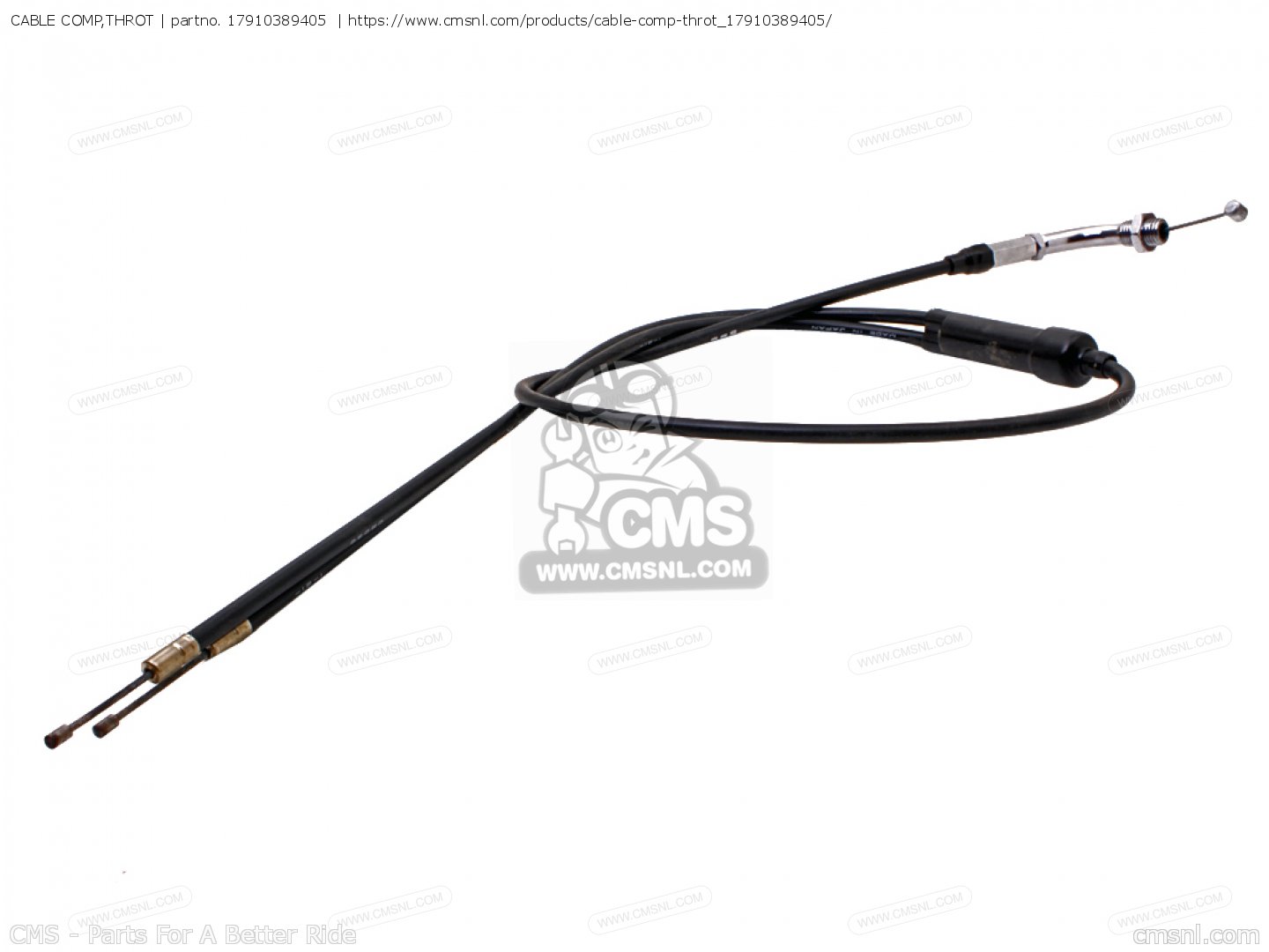 17910389405: Cable Comp,throt Honda - buy the 17910-389-405 at CMSNL