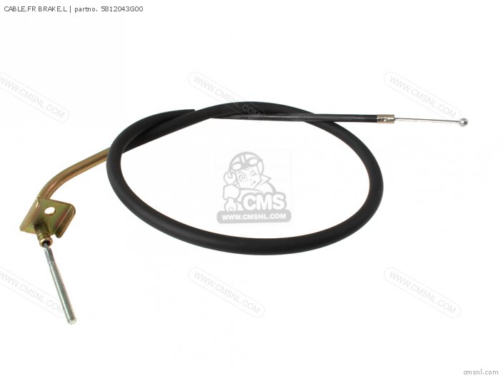 Suzuki CABLE,FR BRAKE,L 5812043G00